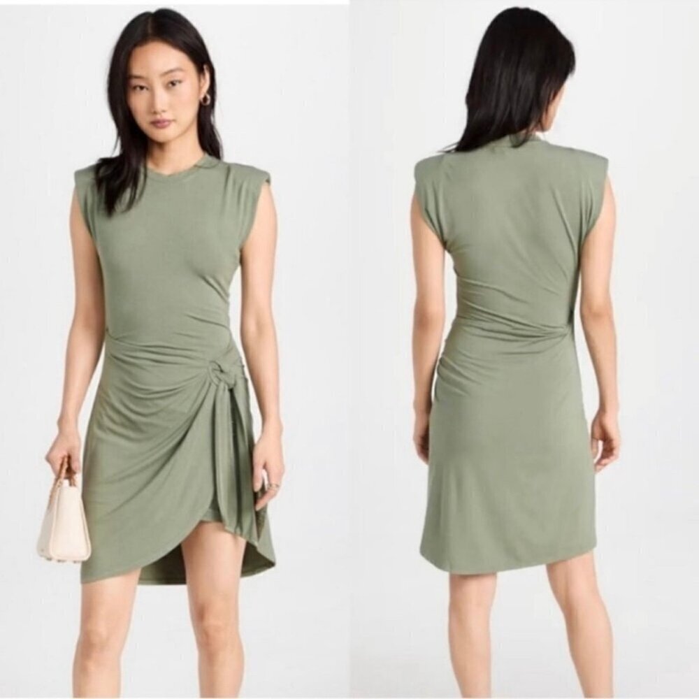 Jonathan Simkhai Standard Tamar Clean Stretch Jersey T-Shirt Dress S